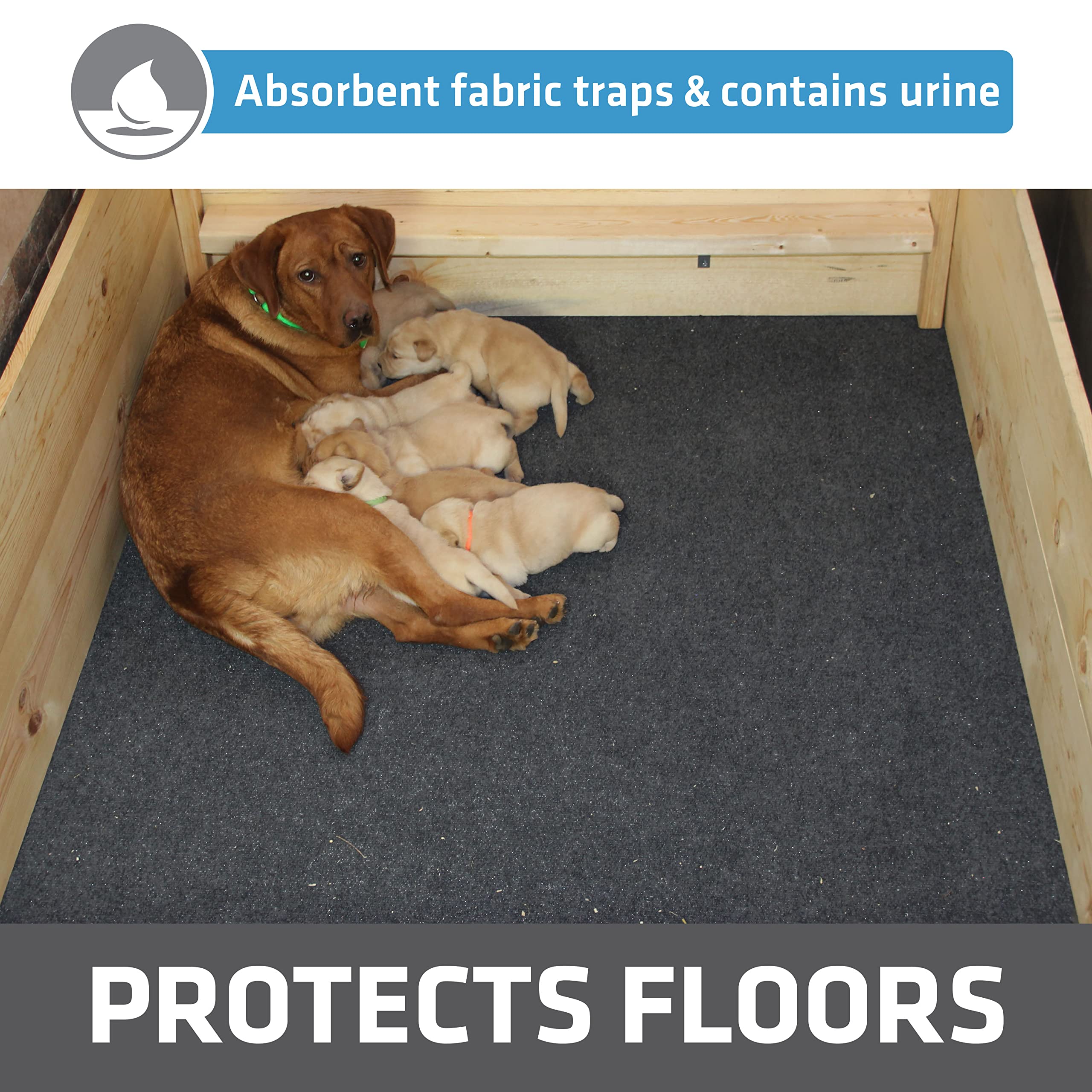 Drymate slip-resistant bottom in action on a surface.