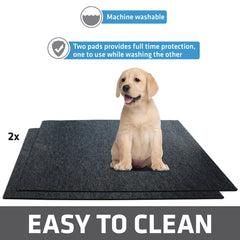 Drymate slip-resistant underside keeps the pad in place during housebreaking.