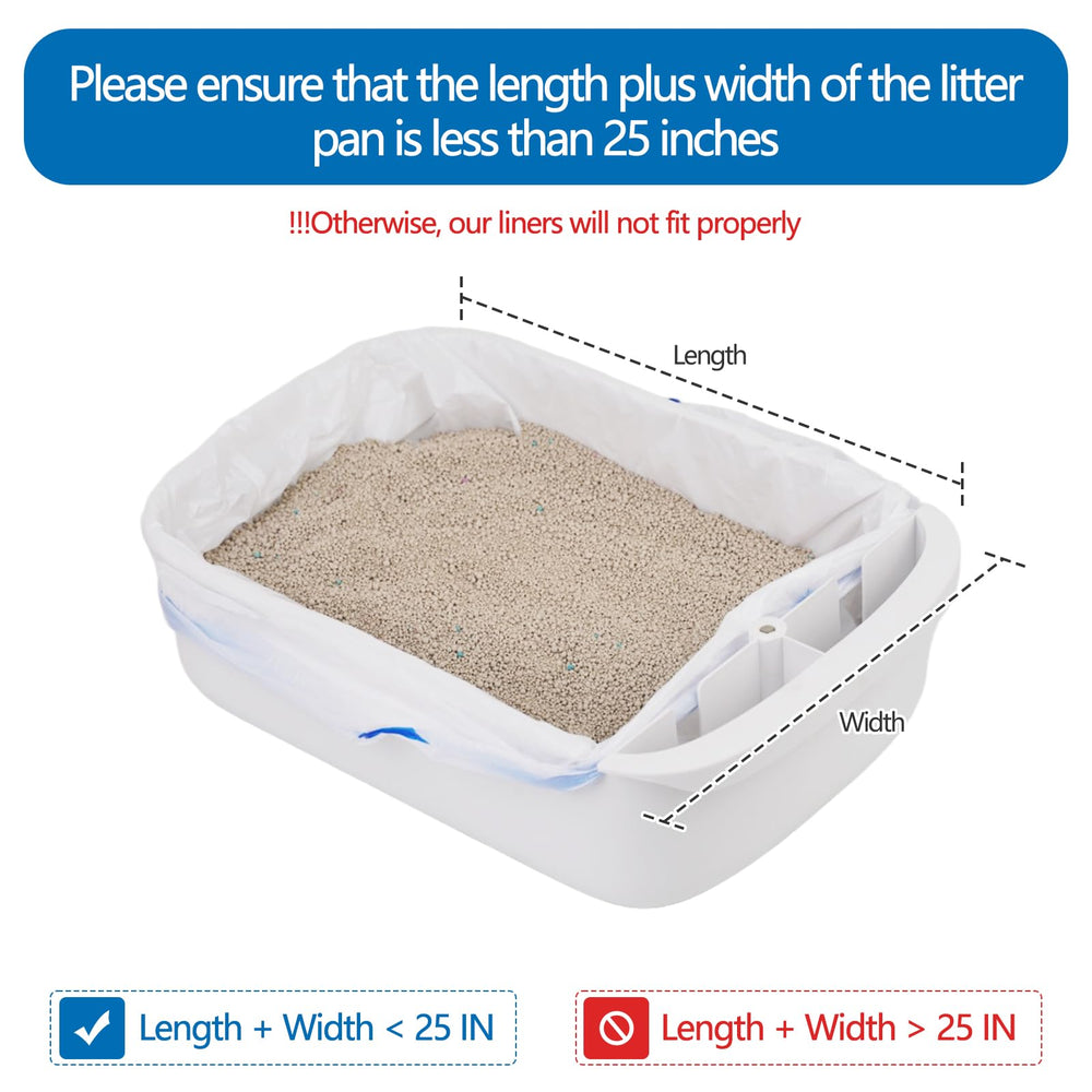 DSPET extra-thick litter bags emphasize durability for heavy waste.