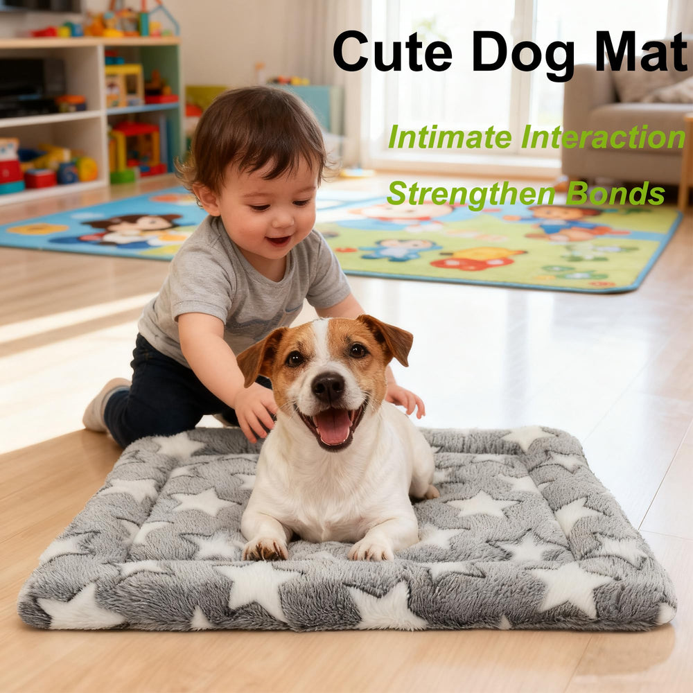 DTKIUSDKR dog bed mat durable and machine washable for easy cleaning