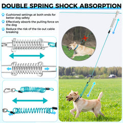 Duckygoo dog-runner tilt shot demonstrates shock-absorption system in action