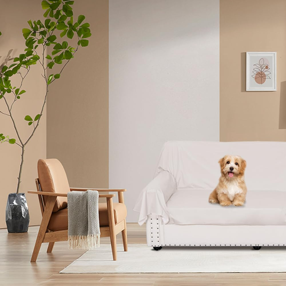 DUJUIKE easy-clean bed cover is machine washable