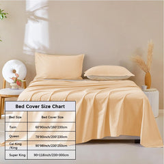 DUJUIKE waterproof bed cover on bed demonstrates full coverage and protection.