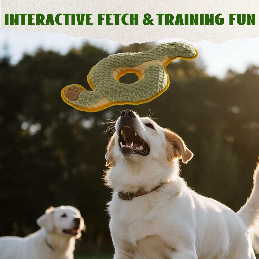 DURABITE Ring Snake toy highlighting double-layer construction for durability