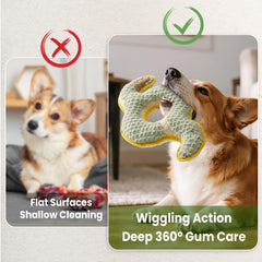 DURABITE Ring Snake toy close-up showing soft cotton filling for comfort