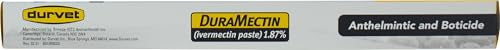 Duramectin dosage pack ready for on-farm deworming routines.