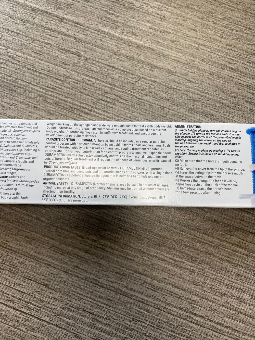 Duramectin Pasta: dosis única para conveniencia en manejo de parásitos