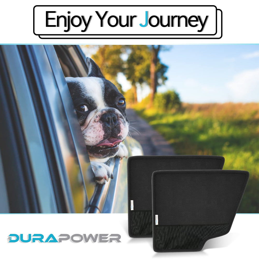 Durapower dog door protector suction cups close-up demonstrates secure install.
