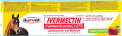 Durvet Ivermectin Paste horse wormer tube — dosage applicator for easy dosing.