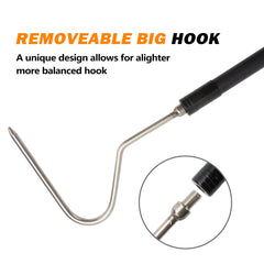 Dutypro duckbilled snake stick helps safer, precise control without harming the snake.