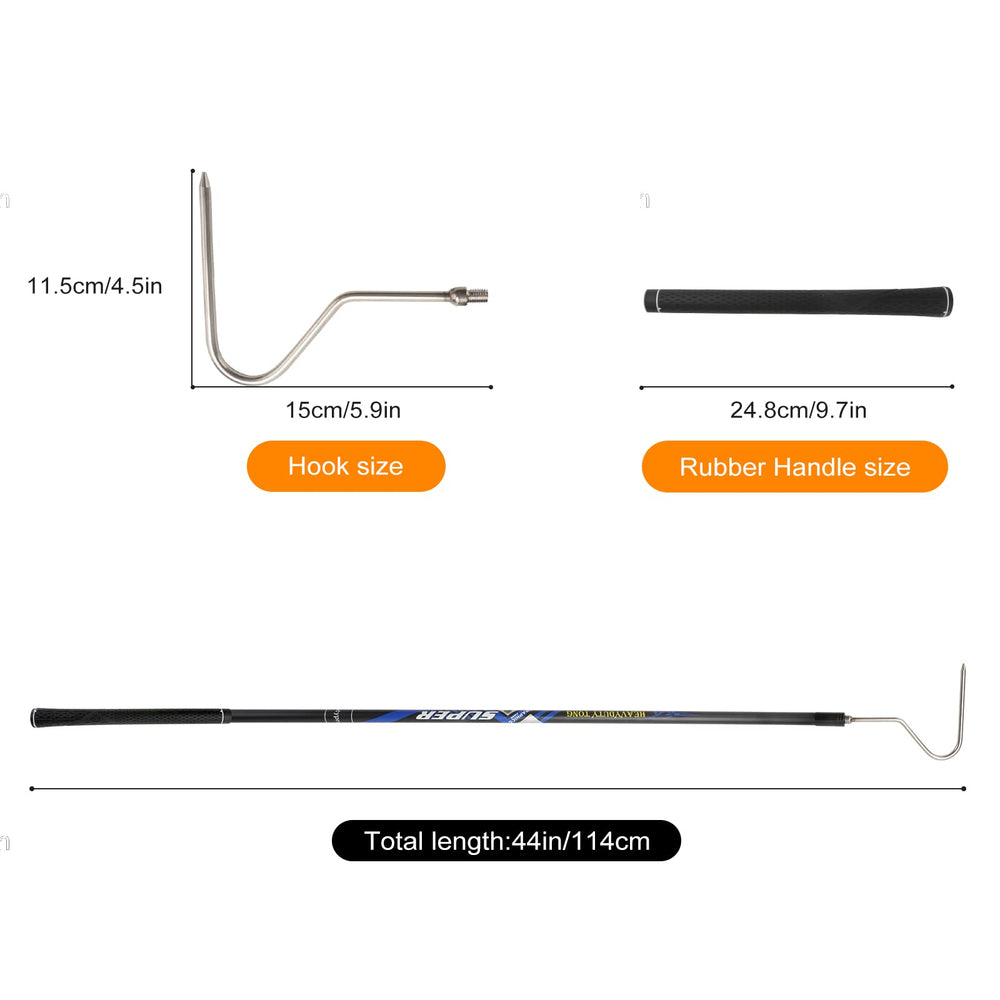 Dutypro compact snake catcher improves control during removal of backyard snakes.