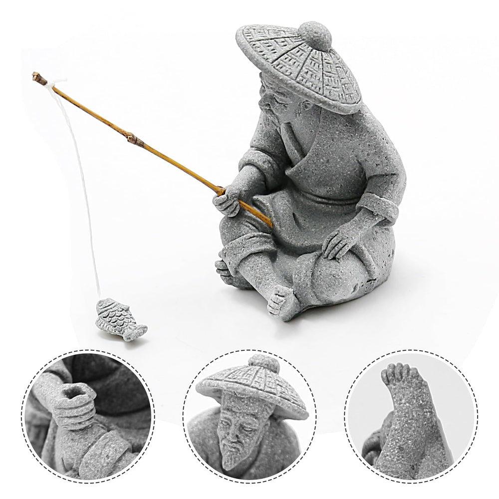 DUZFOREI: figura decorativa para acuario, compatible con agua dulce y salada.