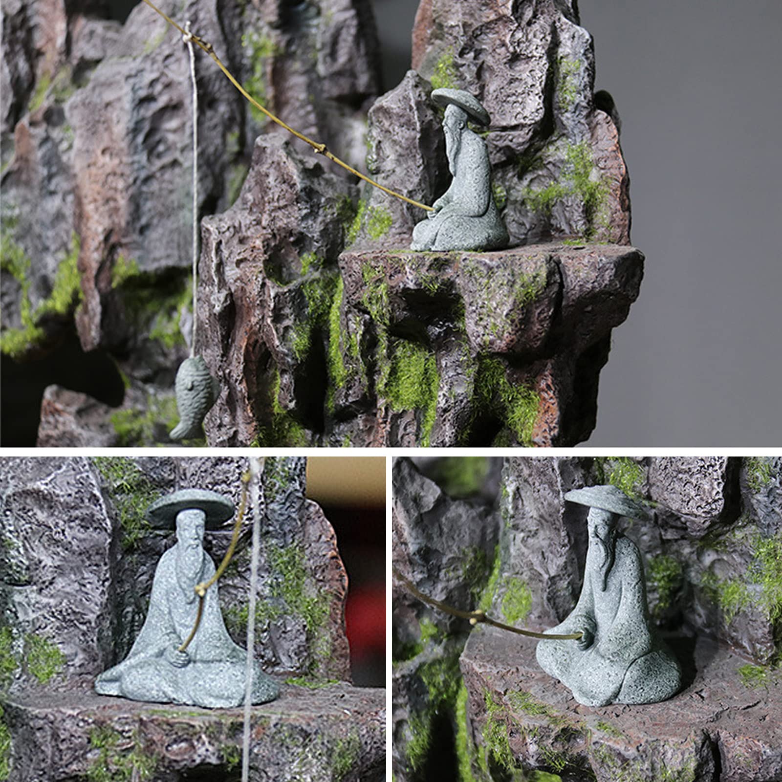 DUZFOREI: estatua japonesa zen, perfecto para rincones serenos.