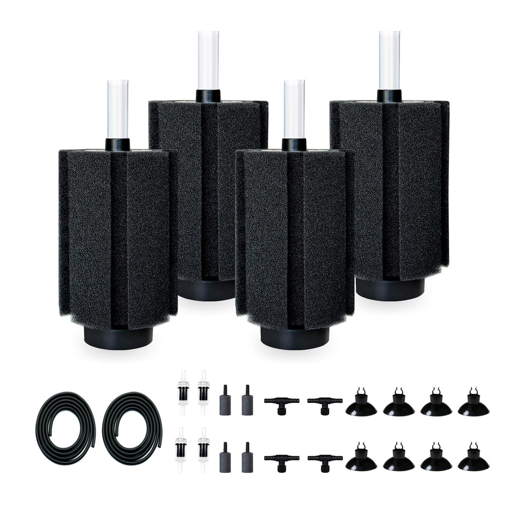 DVHEY 125-150gal sponge-filter assembly provides powerful, quiet filtration for large tanks