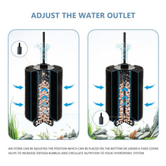 DVHEY ceramic-media balls support beneficial bacteria and longer-lasting filtration