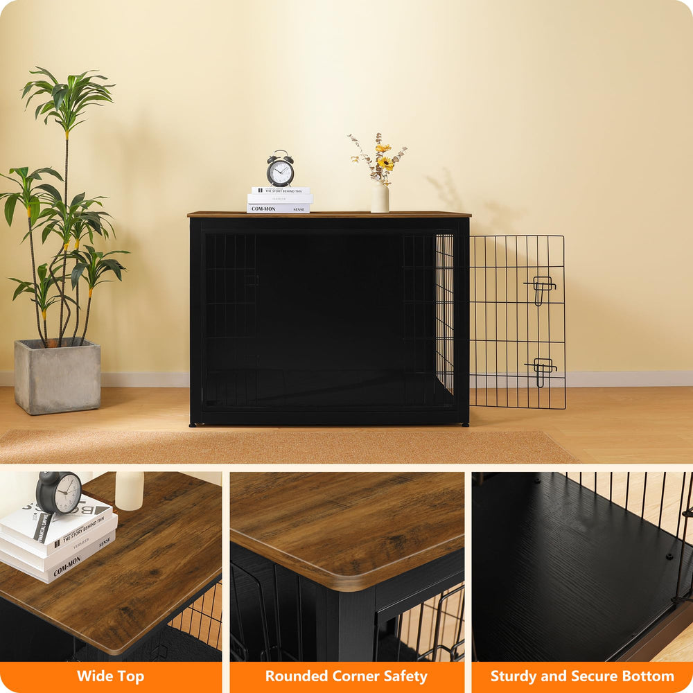 Dwanton adjustable feet keep the unit stable on uneven floors.