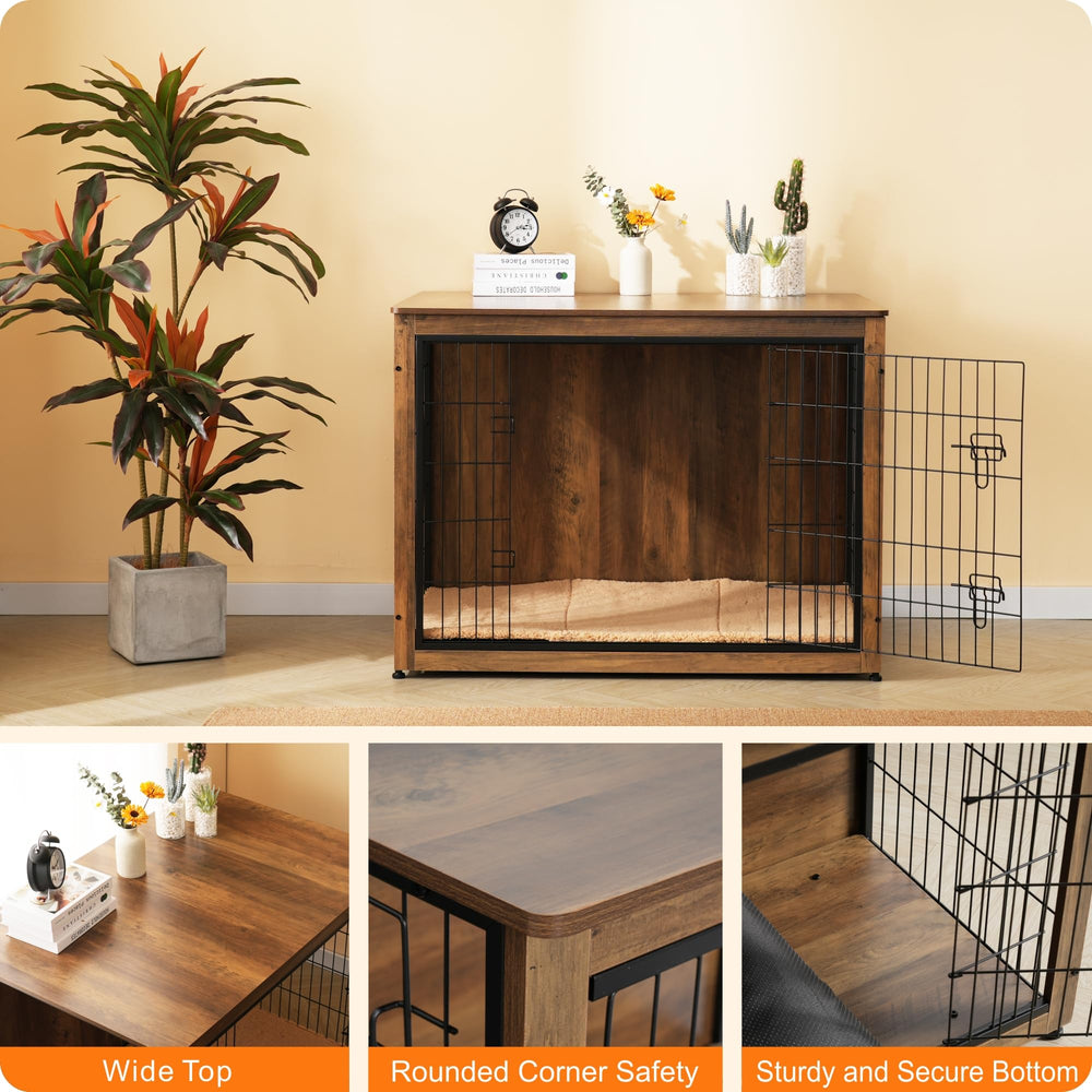 Dwanton adjustable feet keep the unit stable on uneven floors.