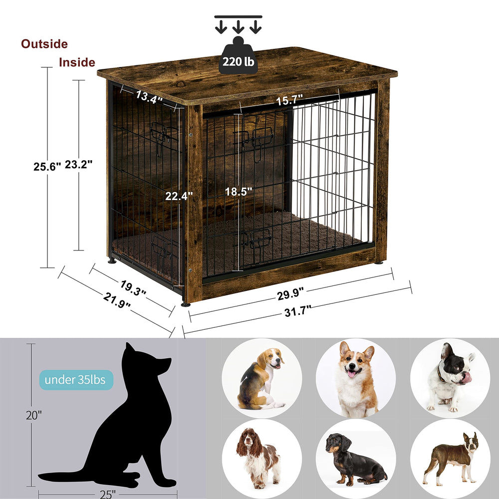 Dwanton crate bottom wooden plate safety helps prevent jamming and keeps paws safe.