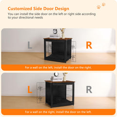 Dwanton crate top surface decor shows the multi-use platform for plants or lamps.