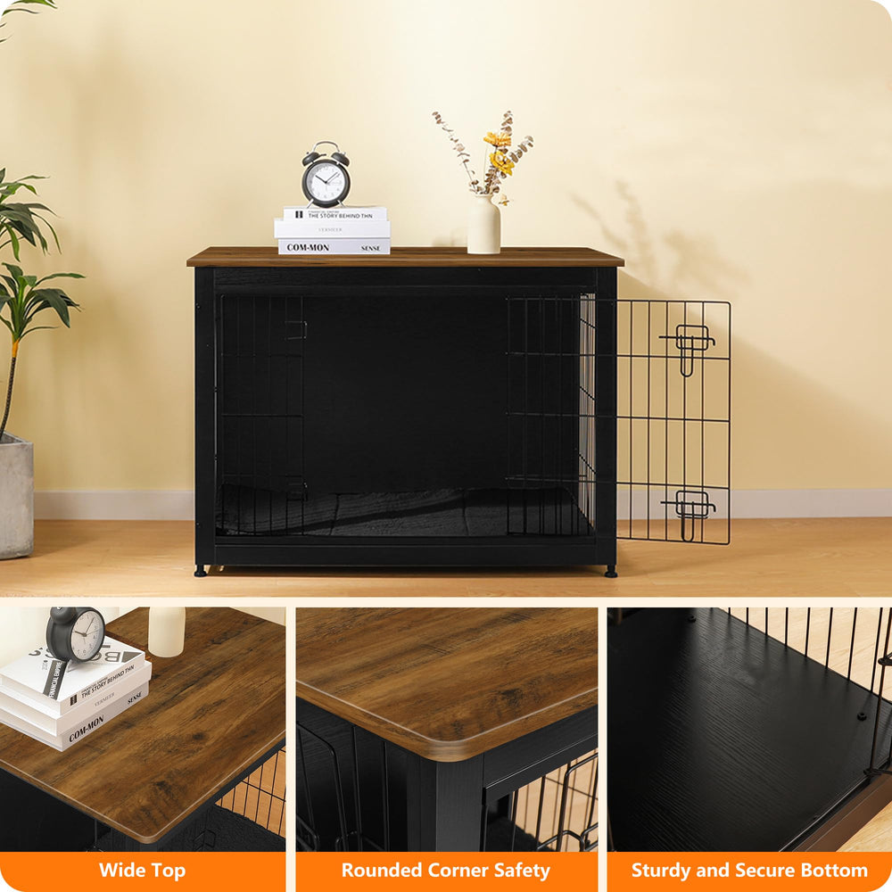 Dwanton adjustable feet help stabilize on uneven floors.