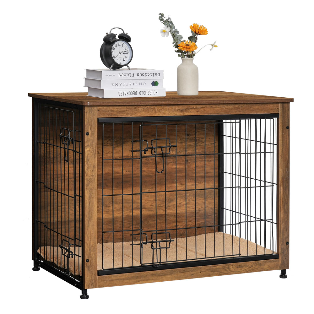 Dwanton dog crate bottom safety plate reduces paw jams for pets.