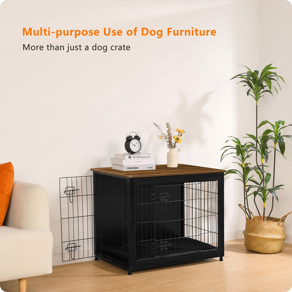 Dwanton dog crate cushion detail showcases plush comfort for naps