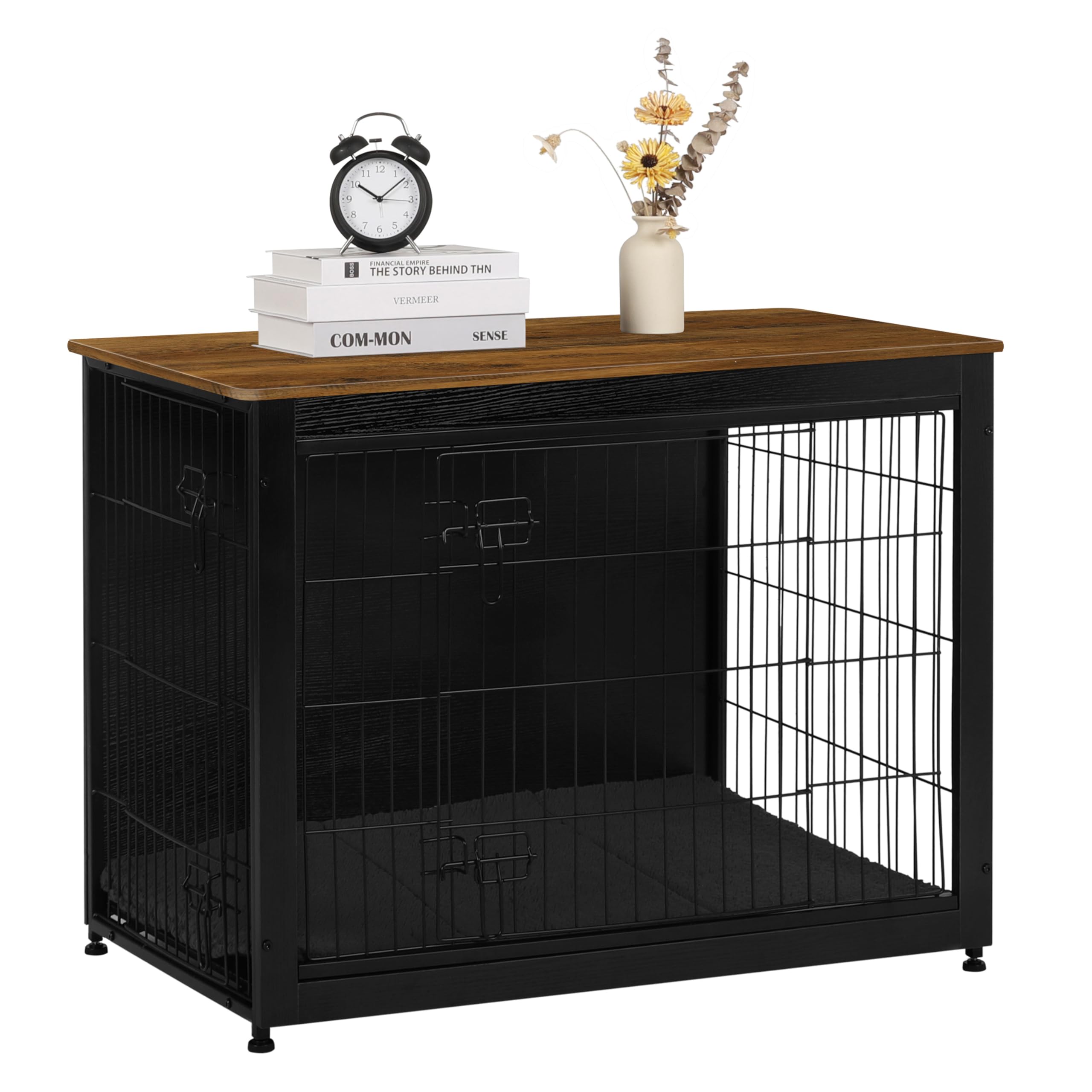 Dwanton double doors and cushion offer a safe, comfortable crate experience.