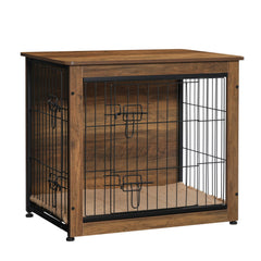 Dwanton dog crate furniture cushion interior for cozy rest.