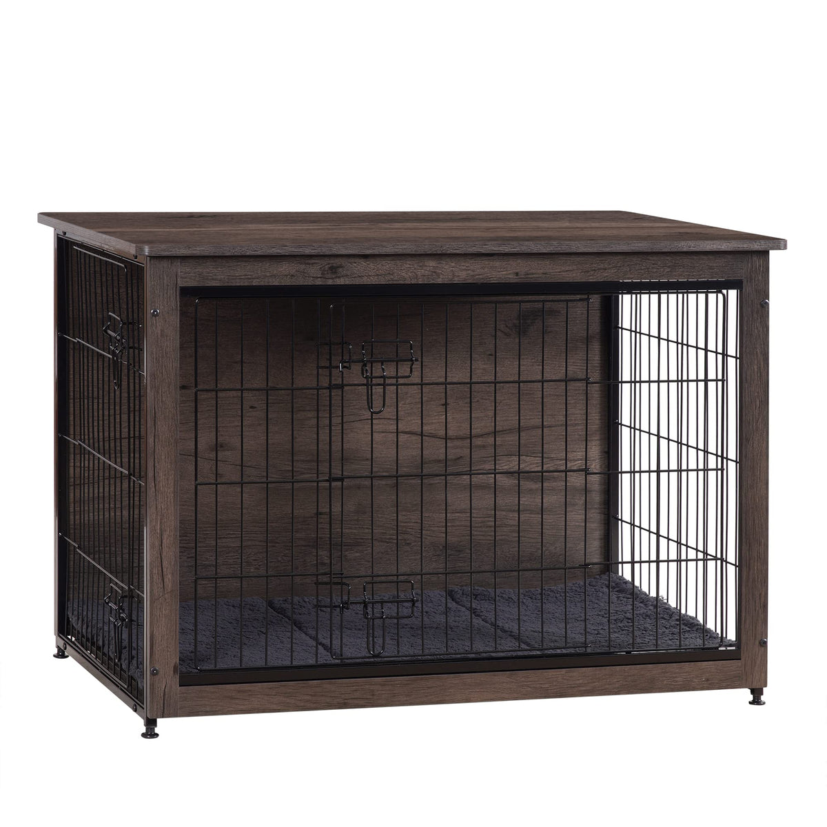 DWANTON Dog Crate Furniture cushion close-up showing cozy sleep support.