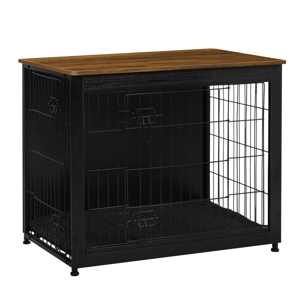 Dwanton dog crate furniture cushion shown as cozy indoor sleeping space