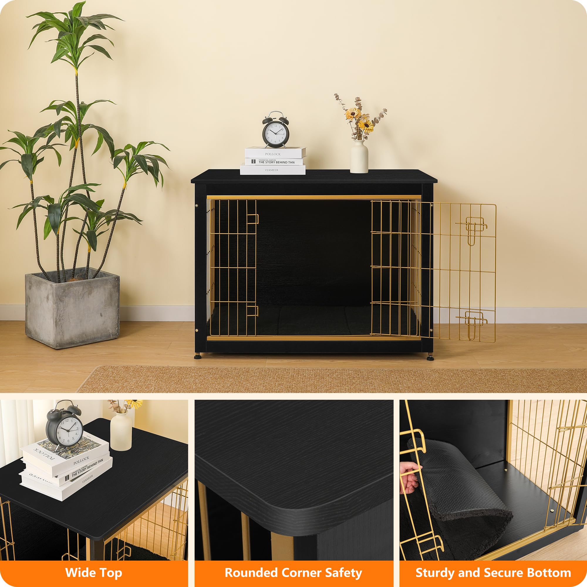 Dwanton in-room-set demonstrates versatile placement in living room, entryway, or bedroom