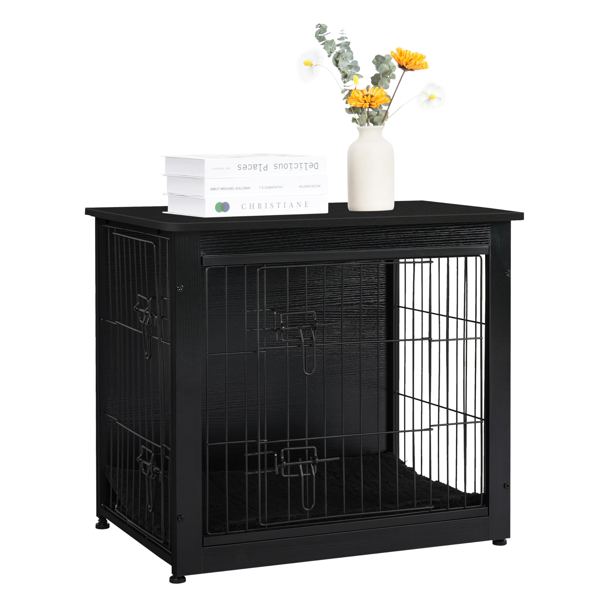 Dwanton dog crate furniture blends with home decor and daily routine.