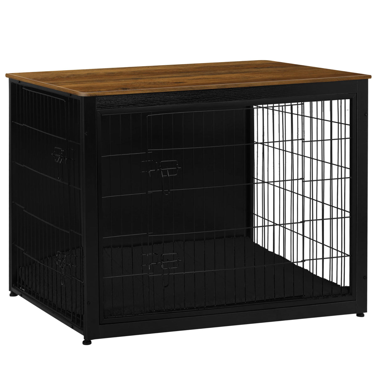 Dwanton dog crate furniture multi-function showcases space-saving crate and side-table versatility.