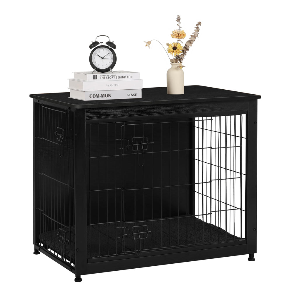 Dwanton dog crate furniture room placement – blends with living spaces.