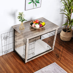 Dwanton crate featuring particleboard construction for durable pet housing