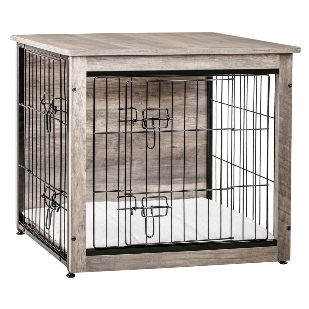 Dwanton dog crate furniture top view showing spacious surface for decor