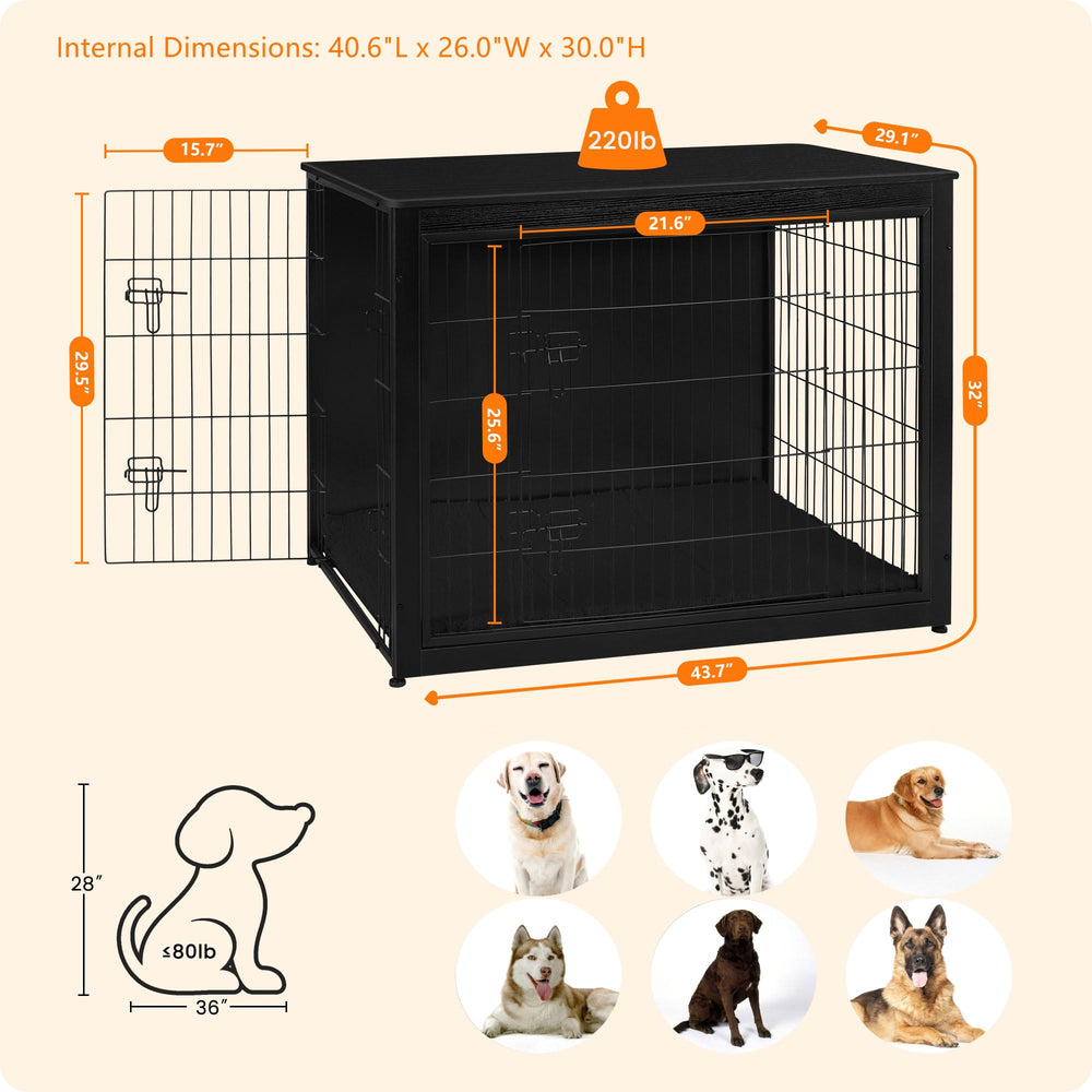 Dwanton kennel table top demonstrates versatile furniture use in living spaces.