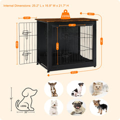 Dwanton dog house wooden frame emphasizes sturdy, stylish pet shelter for living spaces.