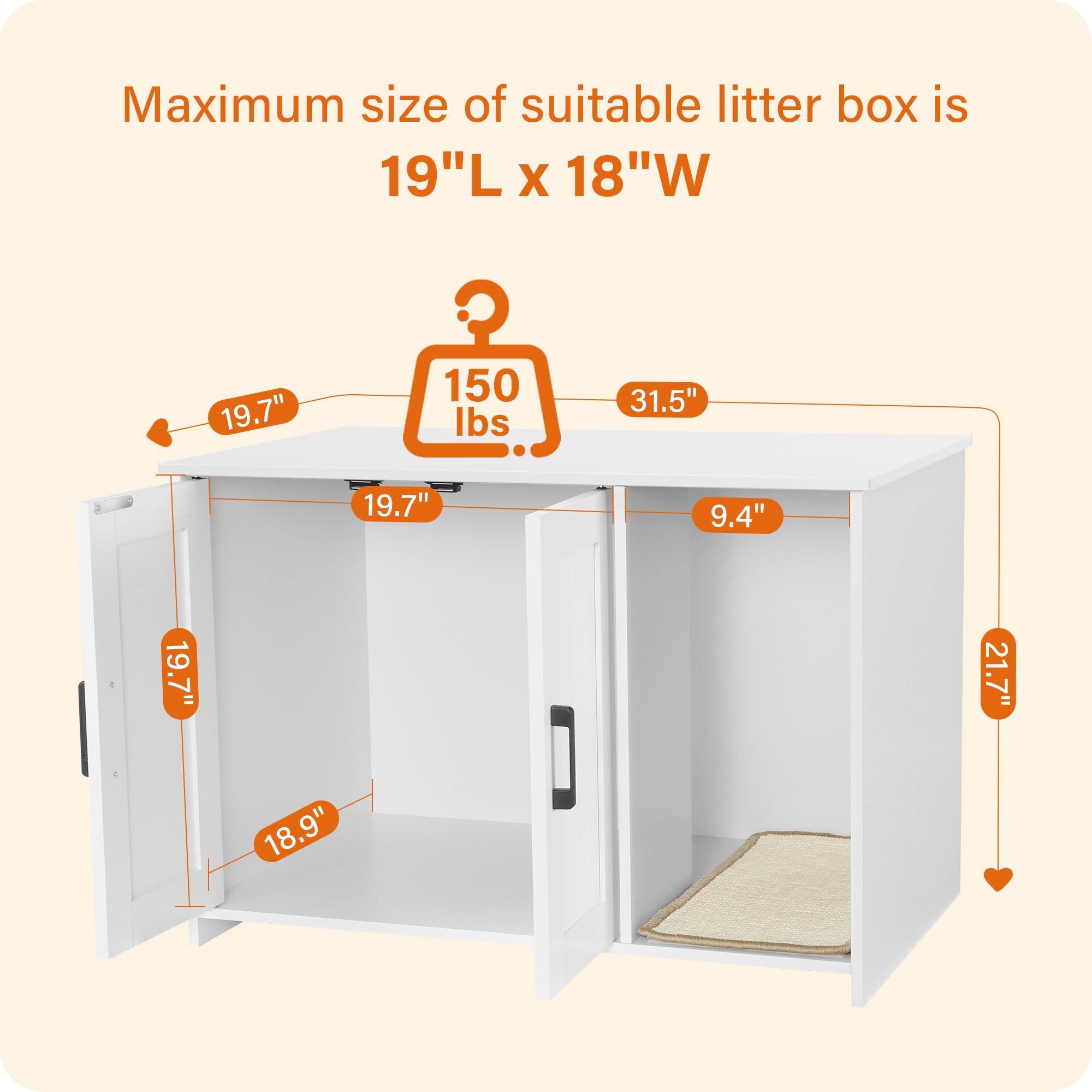 Dwanton litter box enclosure assembly guide simplifies setup