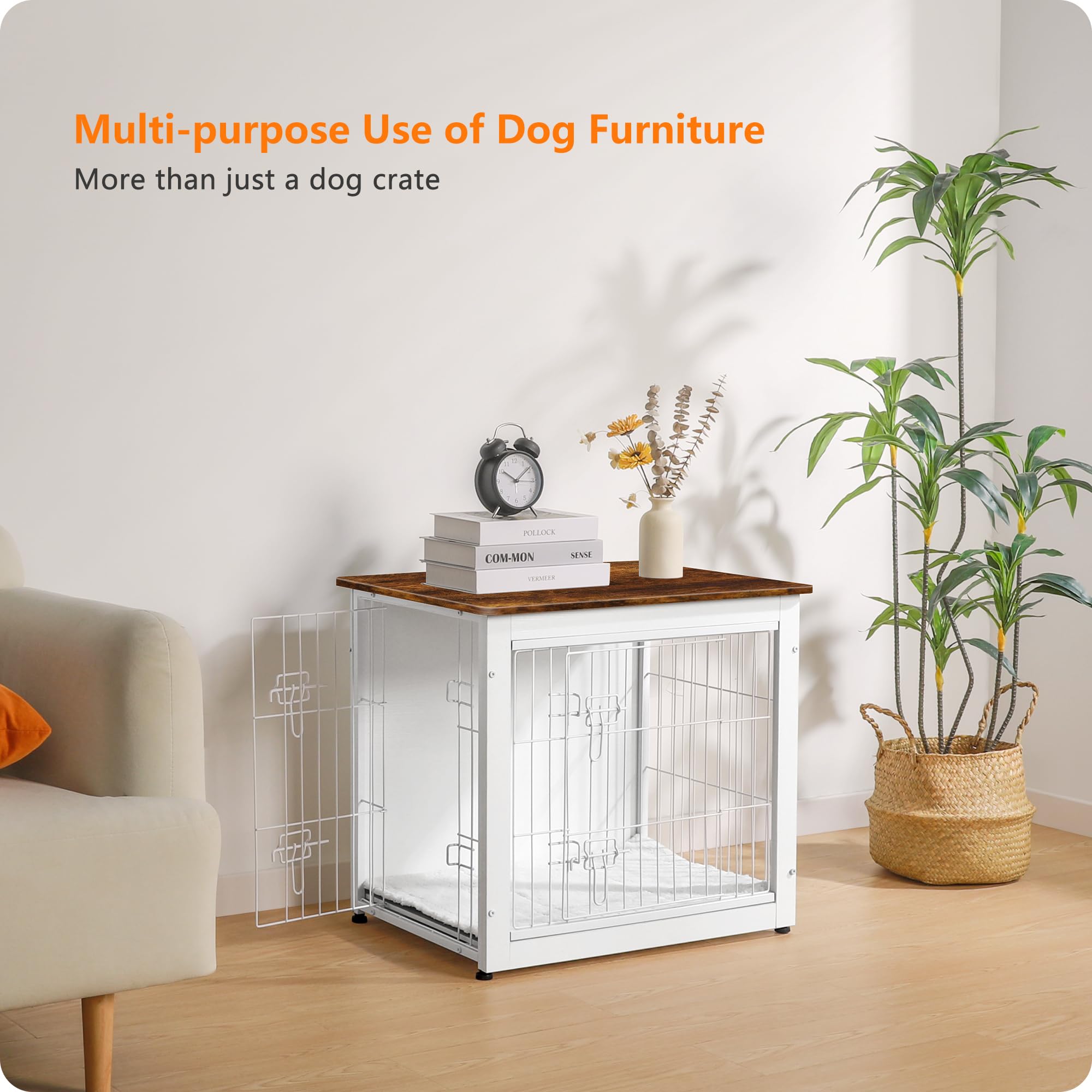 Dwanton multi-functional pet furniture doubles as a side table or night stand.