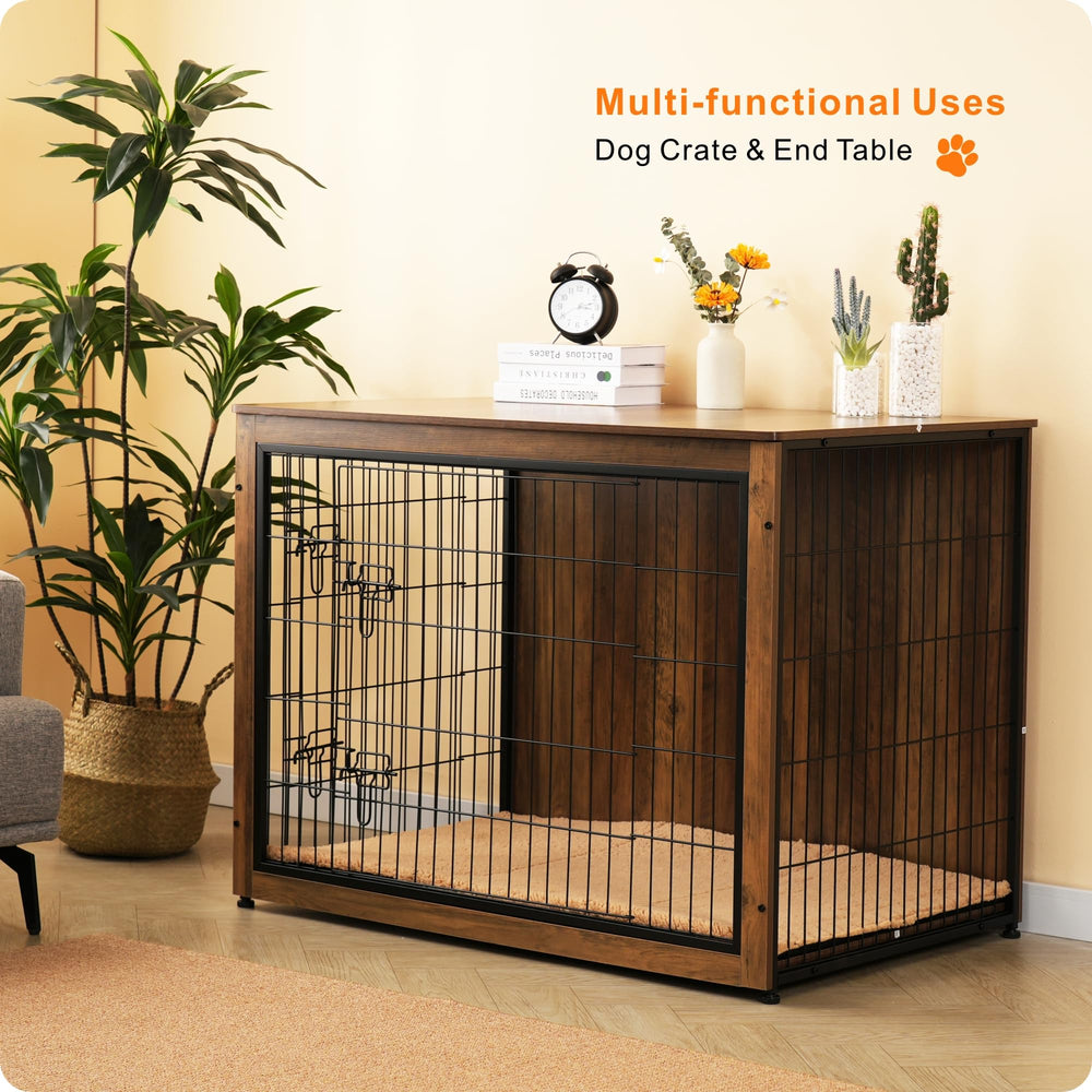 Dwanton particleboard construction offers durable, chew-resistant pet furniture.