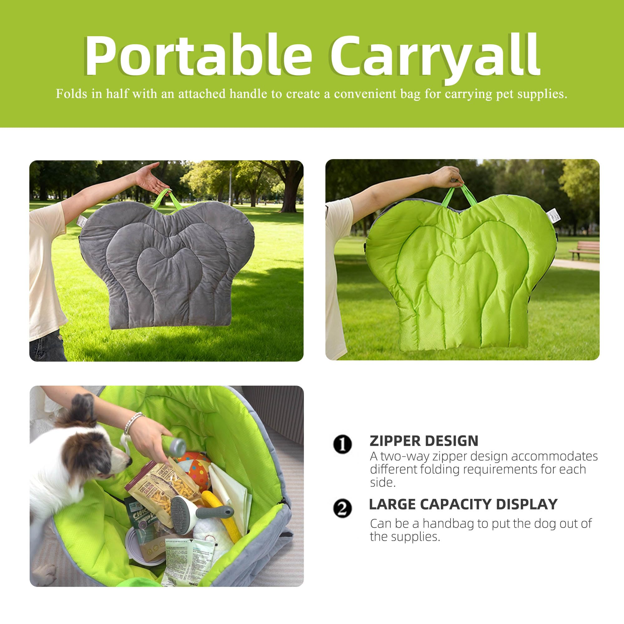 DWCN Doul durable washable dog pad for hygienic sleeping space.