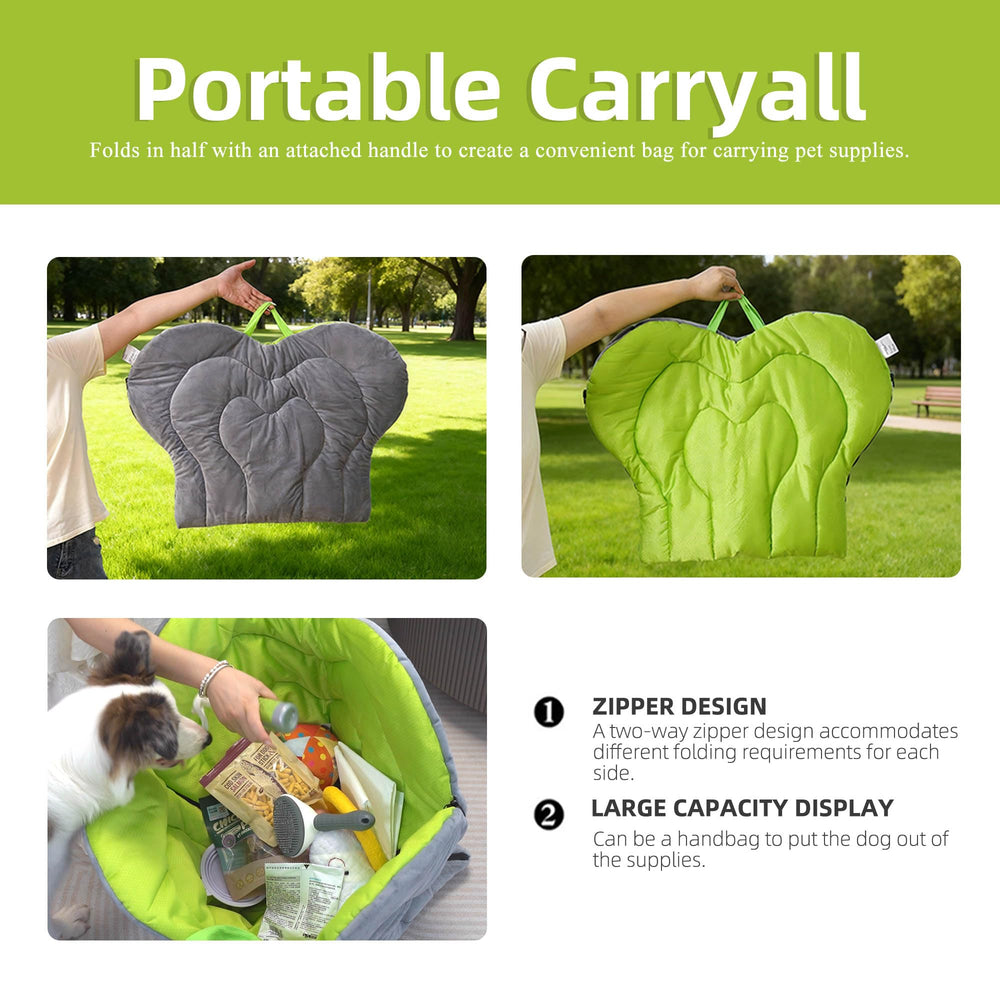 DWCN Doul durable washable dog pad for hygienic sleeping space.
