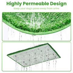 DwlSpce drainage holes and grate detail to protect floors