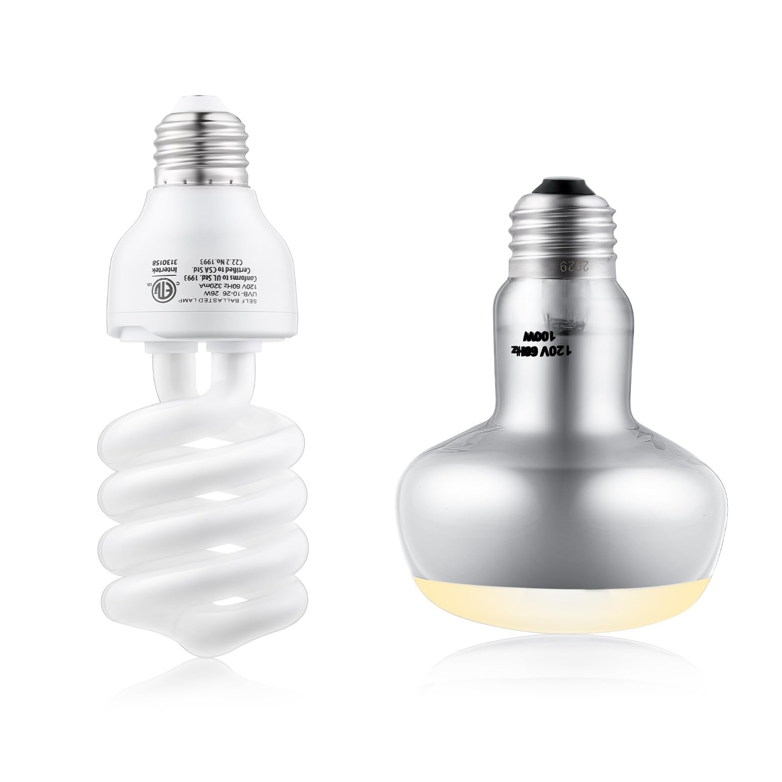 DXOPHIEX 26W 10.0 UVB bulb provides balanced UVB for vitamin D3 synthesis and calcium absorption.