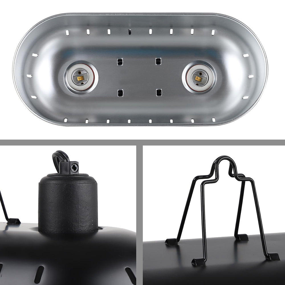 DXOPHIEX ceramic heat emitter provides quiet radiant warmth without light