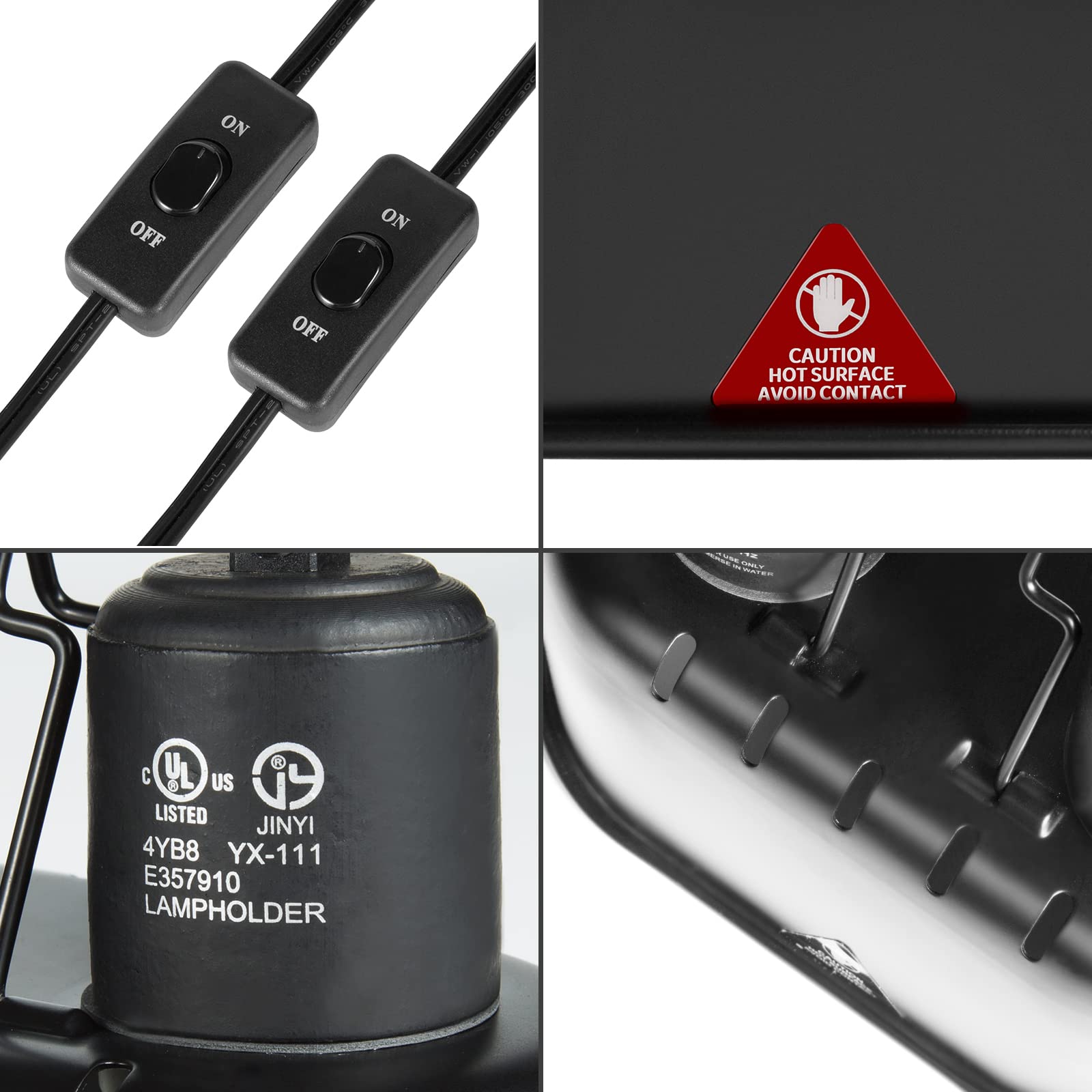 1mm aluminum dome of DXOPHIEX enhances reflection for efficient heating.