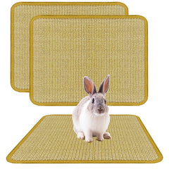DYAUS tapete rasca conejo sisal natural para arañar y explorar con seguridad