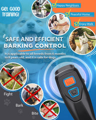 DynVapor dog bark deterrent device side profile highlighting portable design for outdoor training.