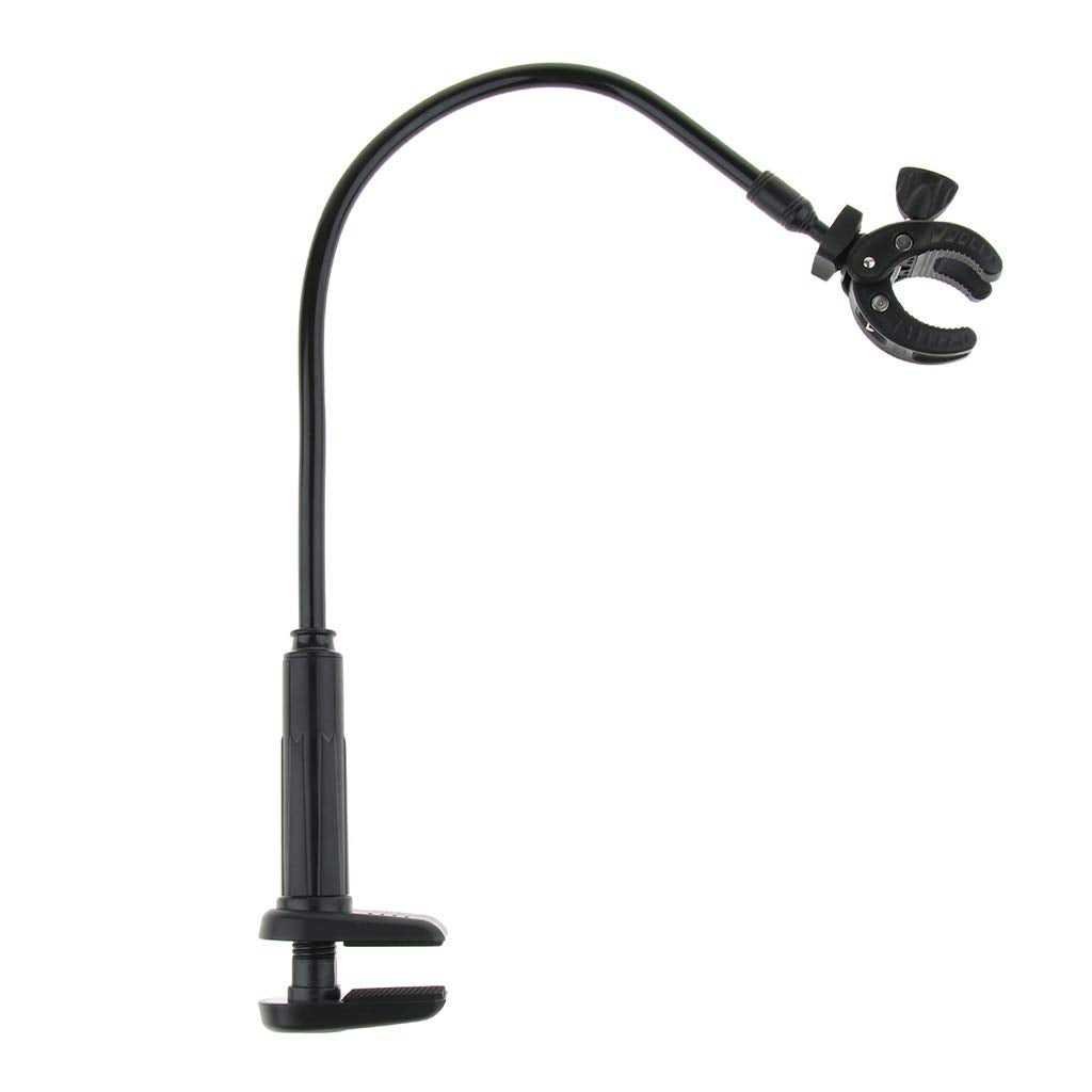Dynwave dog hair dryer stand with 360-degree rotation for hands-free grooming.